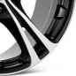 Preview: Felge Typ XL Silber/Schwarz