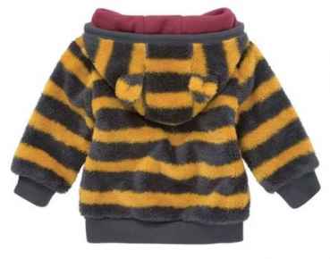 Baby & Jungen Sweatshirt Grau/Gelb