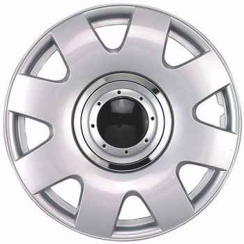 Chrom und Silber 15 Zoll Radkappen Satz