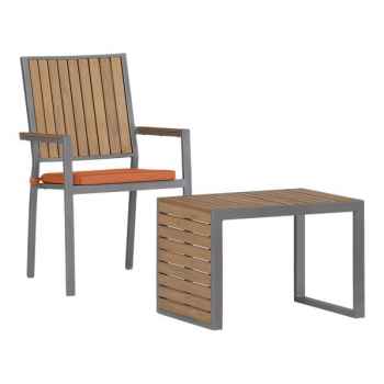 Tisch Hocker Natural