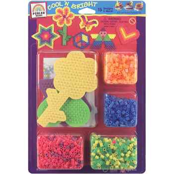 Perlen für Kinder Blumen Zusatz Set