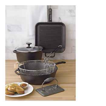 Bratpfanne und Fritier-Set
