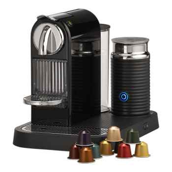 Classic Black Espresso Maschine