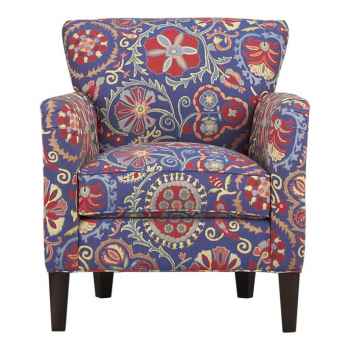 Sessel mit floralen Ornamenten