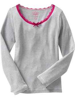 Long-Sleeve mit bunten Streifen