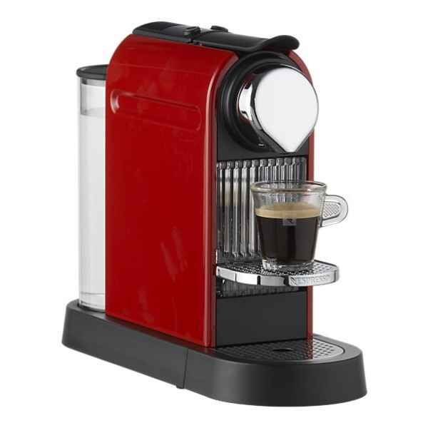Classic Red Espresso Maschine