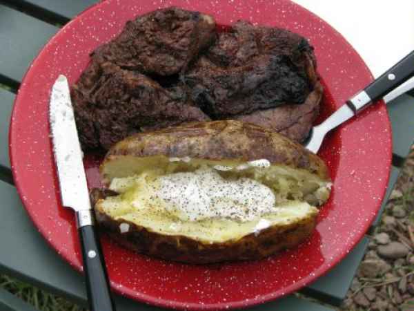 Camping Geschirr 24-teilig