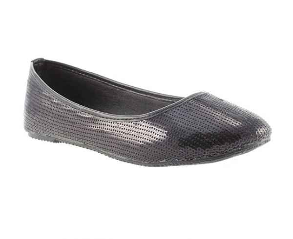 Ballerinas mit Glitzer-Pailletten