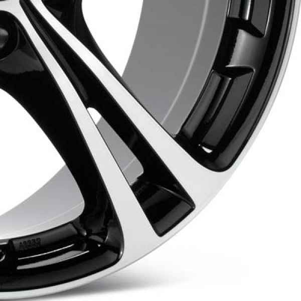 Felge Typ XL Silber/Schwarz