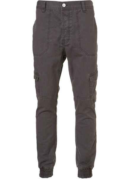 Cargo-Jeanshose mit aufgesetzten Taschen