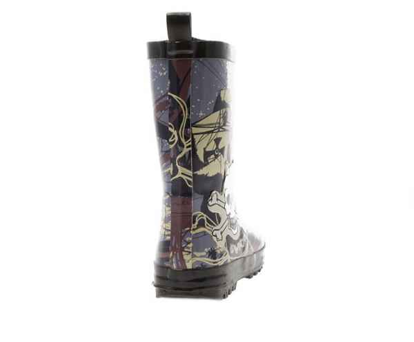 Gummistiefel mit Piraten-Print