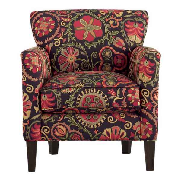 Sessel mit floralen Ornamenten