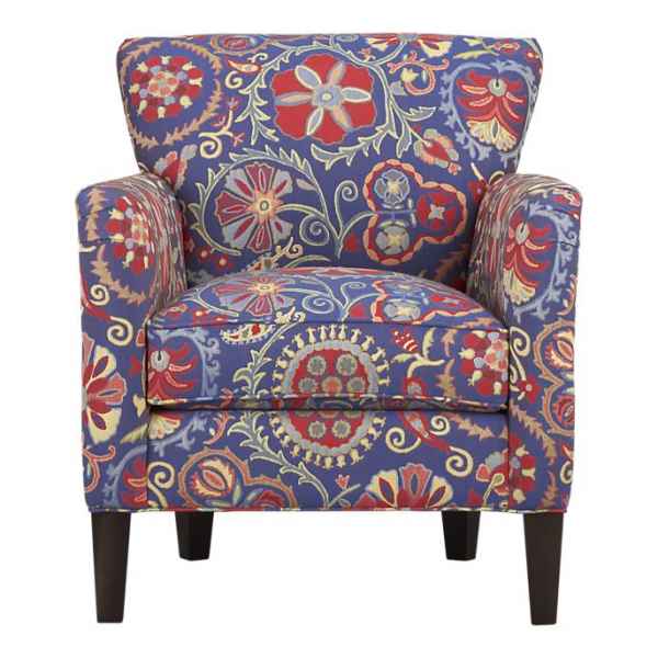 Sessel mit floralen Ornamenten