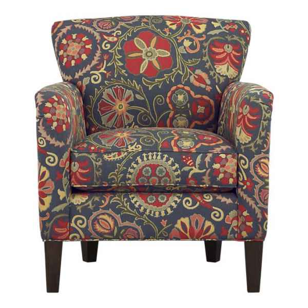 Sessel mit floralen Ornamenten