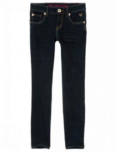 Mädchenjeans Skinny Stone-Washed