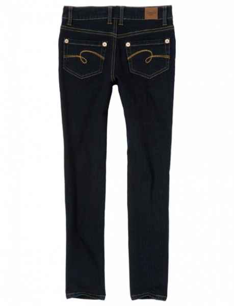 Mädchenjeans Skinny Stone-Washed