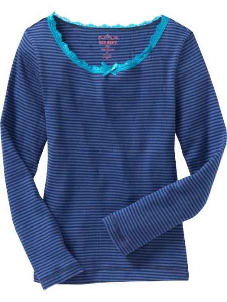 Long-Sleeve mit bunten Streifen