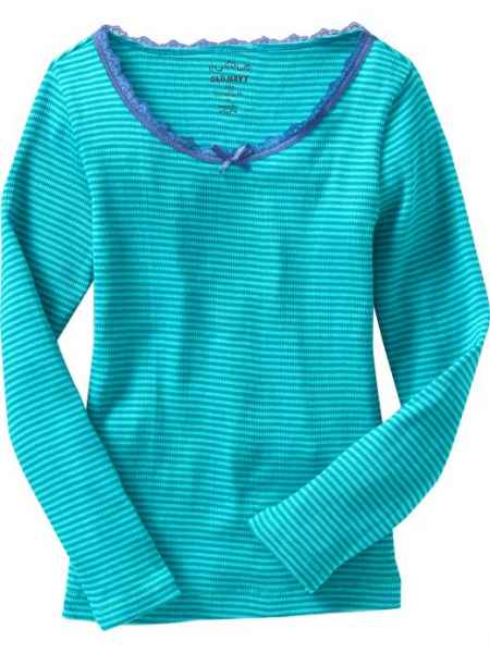 Long-Sleeve mit bunten Streifen