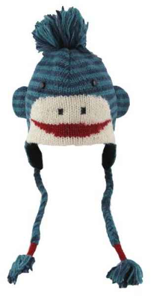 Lustige Strickmütze in Tier-Optik