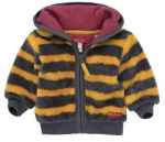 Baby & Jungen Sweatshirt Grau/Gelb