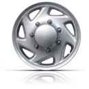 16 Zoll Radkappen Satz Silber