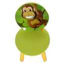 Preview: Dschungel Holz Rundtisch und Stühle