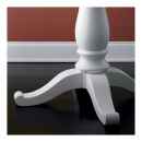 Preview: Gummibaumholz Tisch mit Stuhl