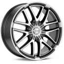 Felge 20 Zoll Felge Silber/Schwarz