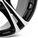 Preview: Felge Typ XL Silber/Schwarz